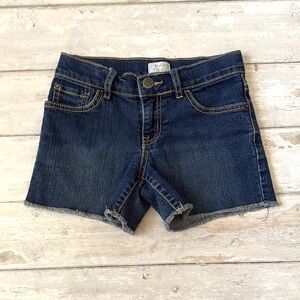 Girls Size 8 Stretch Denkm Jean Cutoff Mid Rise Shorts 1989 Place Brand Kids